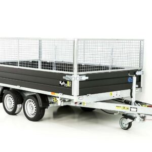 Debon Dreiseitenkipper 180x324 3,5t | Black Edition | Gitter