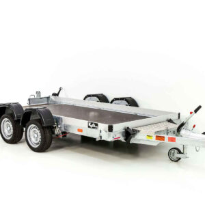 Vezeko Absenkanhänger Tandem 162x345 cm 3,5 t | E-Pumpe