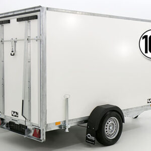 Blyss Kofferanhänger 150x305cm Höhe: 180cm 1,3t | Rampe | SW