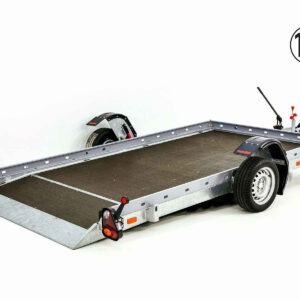 Vezeko Smartanhänger 180x347cm 1,8t | Lochblech Seitenwände